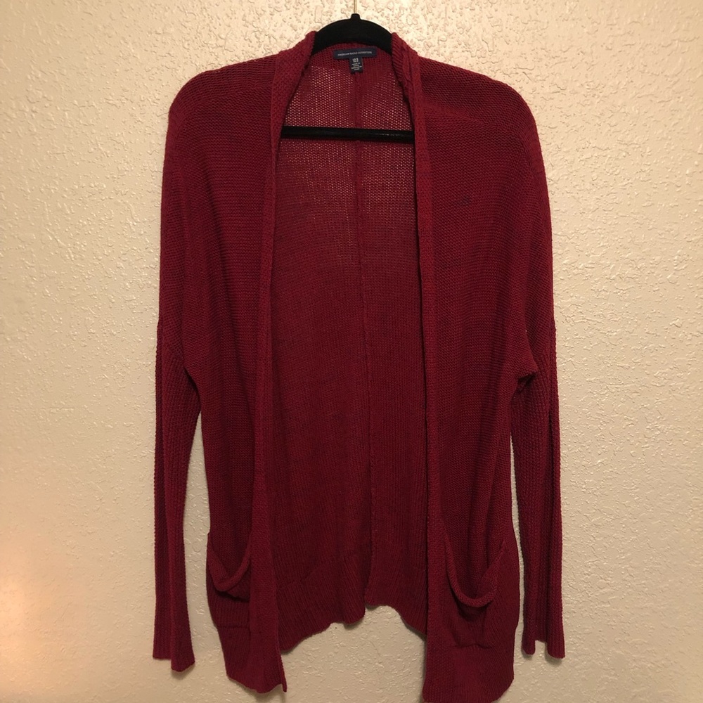 American Eagle Red Sweater